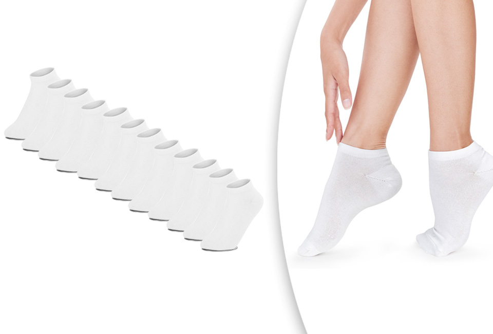 12 pairs of trainer socks