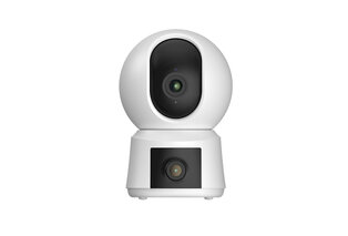 Cámara de seguridad inteligente con doble objetivo y tarjeta SD de 64 GB gratuita — 4
