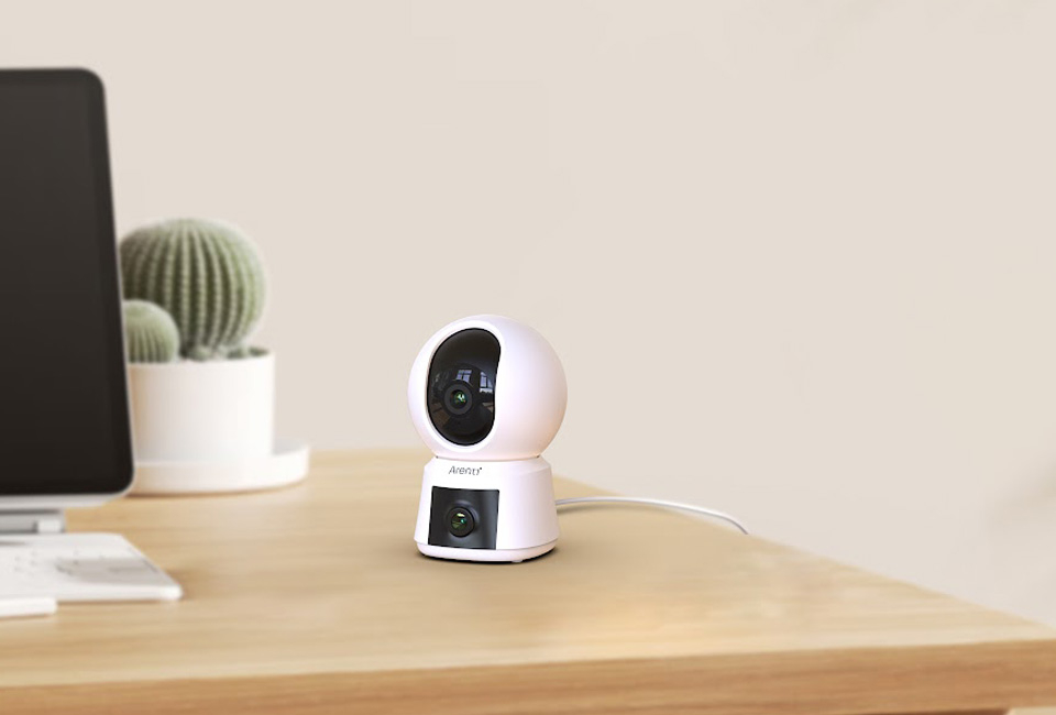 Telecamera di sicurezza intelligente con scheda SD da 64 GB gratuita