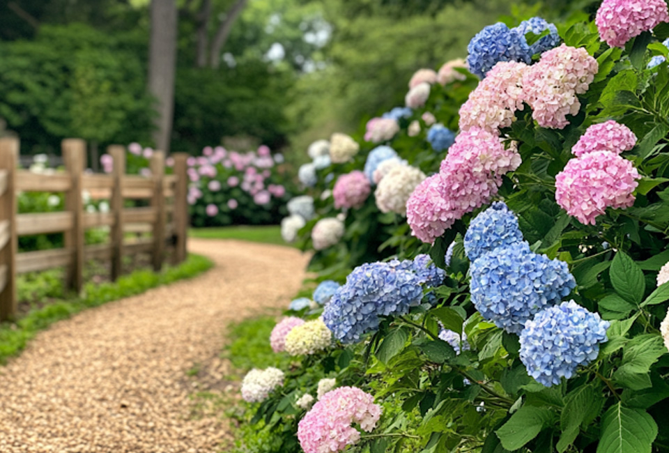 Set van 6 hortensia&acute;s 
