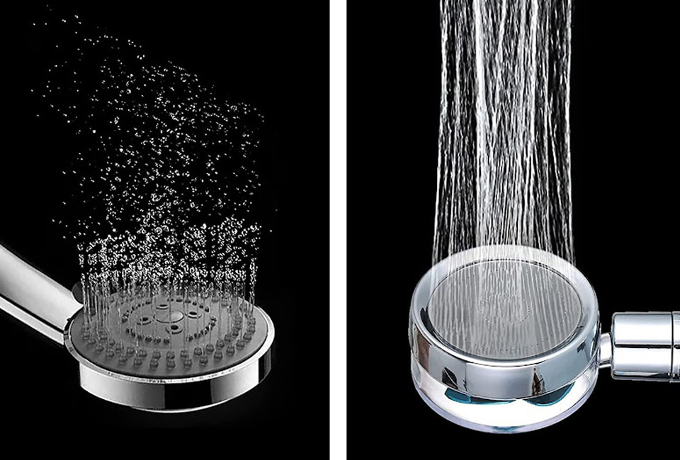 Water-saving shower head