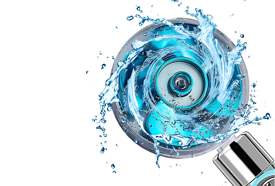 Water-saving shower head