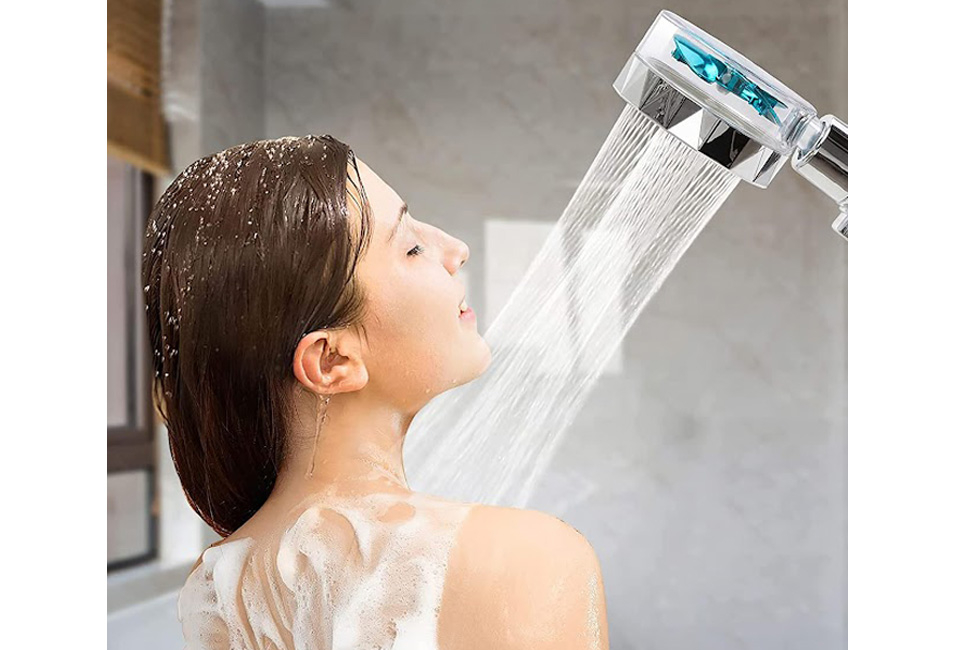 Water-saving shower head