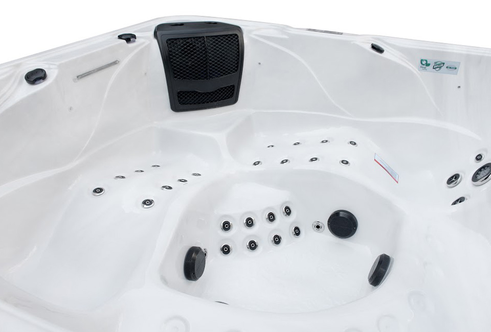 Luxueus bubbelbad LED verlichting