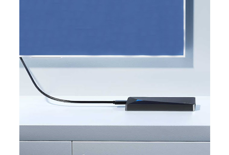 250, 500 or 1000 GB external hard disk