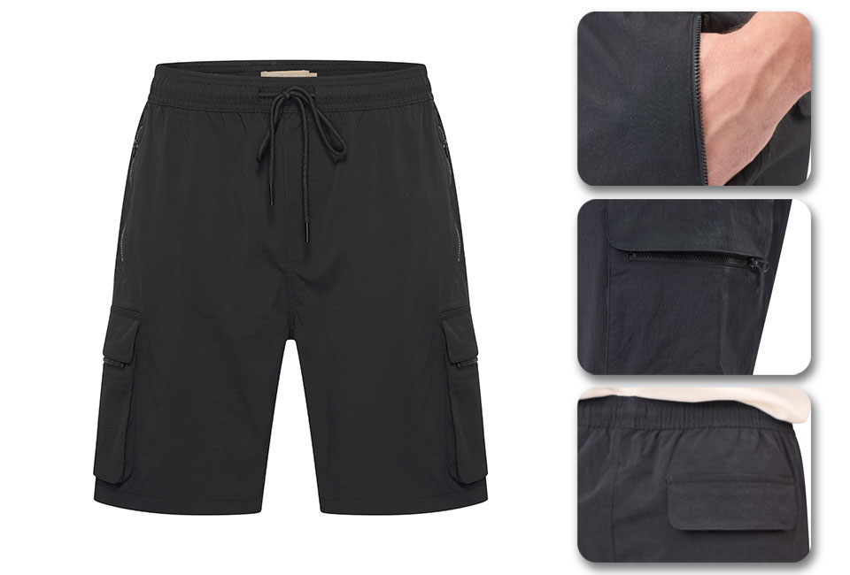 Comfortable men&#039;s shorts with pockets
