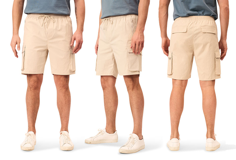 Comfortable men&#039;s shorts with pockets