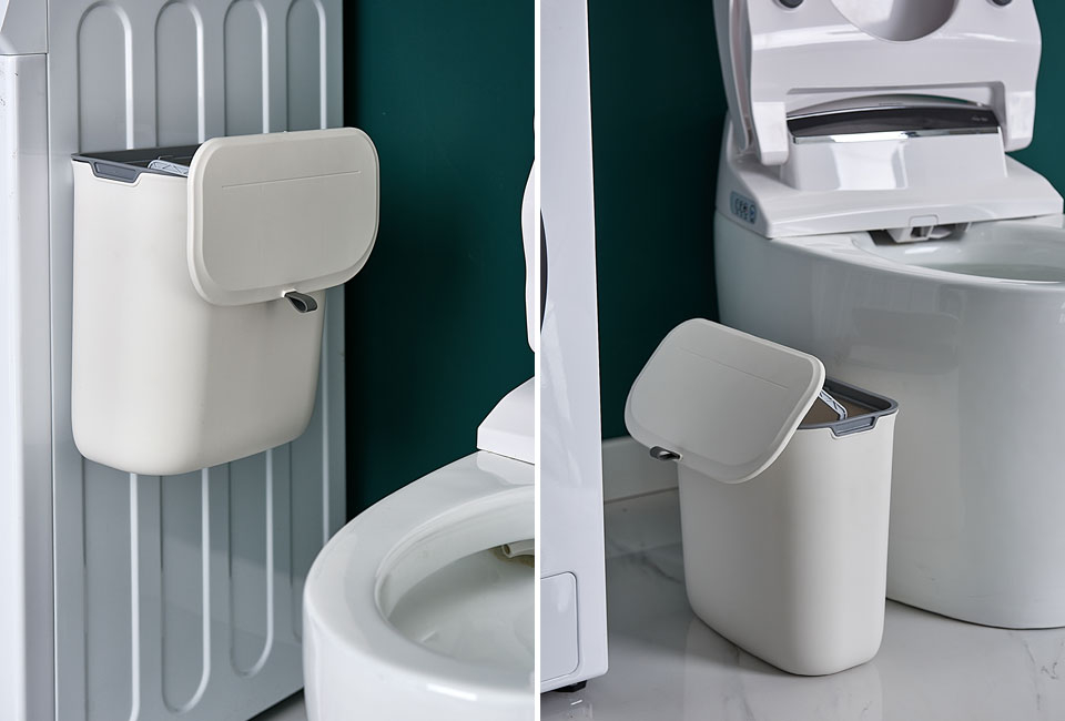 Poubelle de cuisine pratique de 7,7 litres