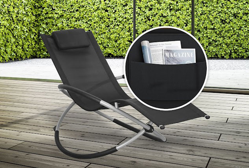 Klappbarer Aluminium Relaxsessel
