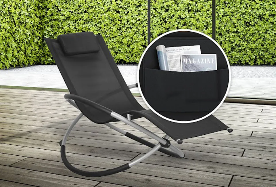 Klappbarer Aluminium Relaxsessel