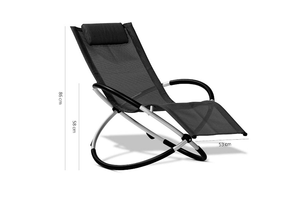 Klappbarer Aluminium Relaxsessel