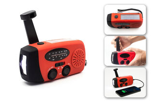 Radio mit Solar-, Dynamo- oder USB-Akku