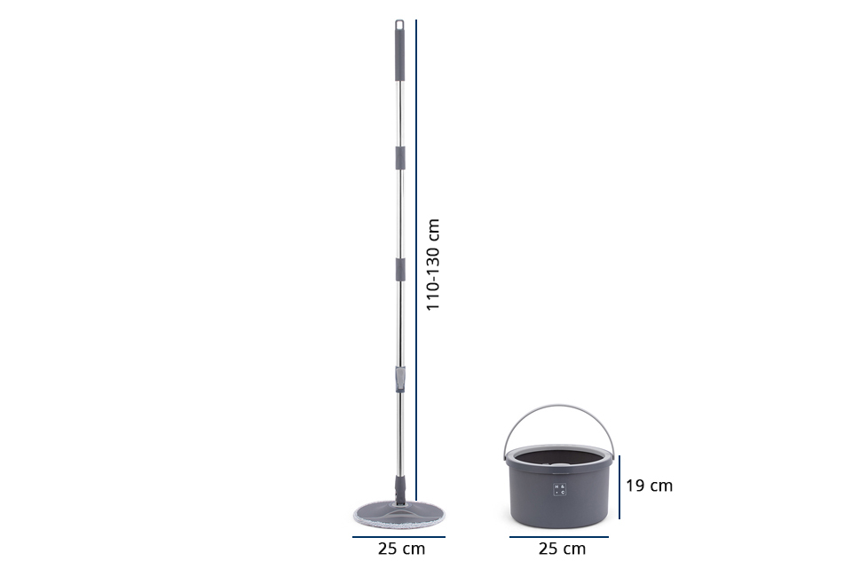 Syst&egrave;me de nettoyage spin mop