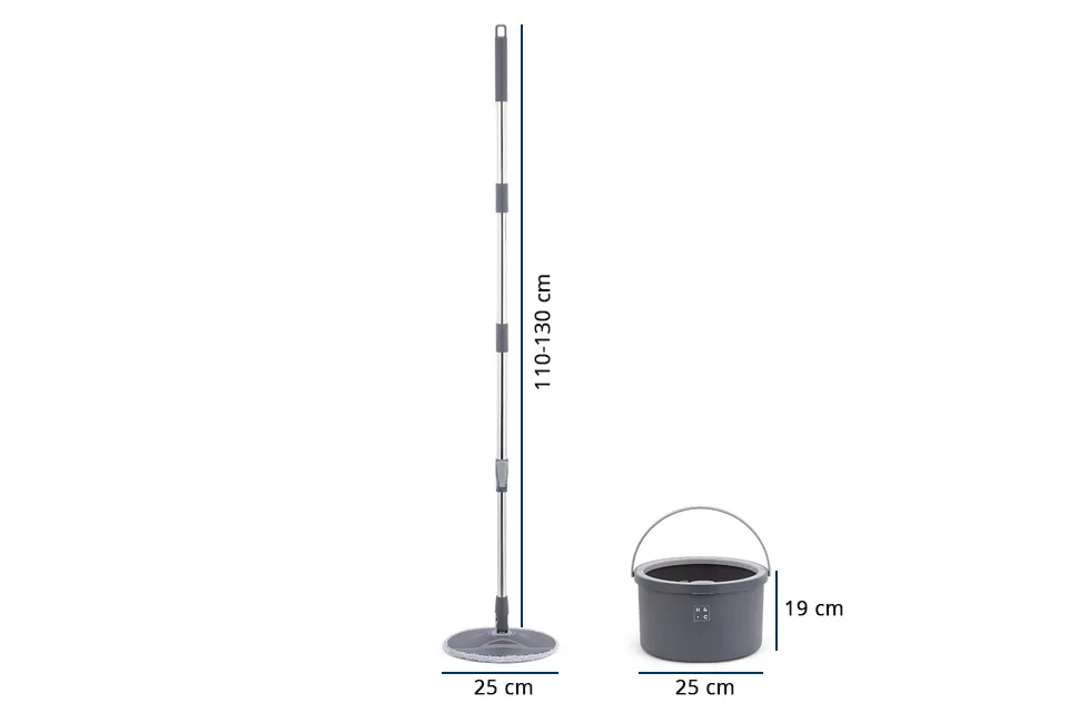 Syst&egrave;me de nettoyage spin mop