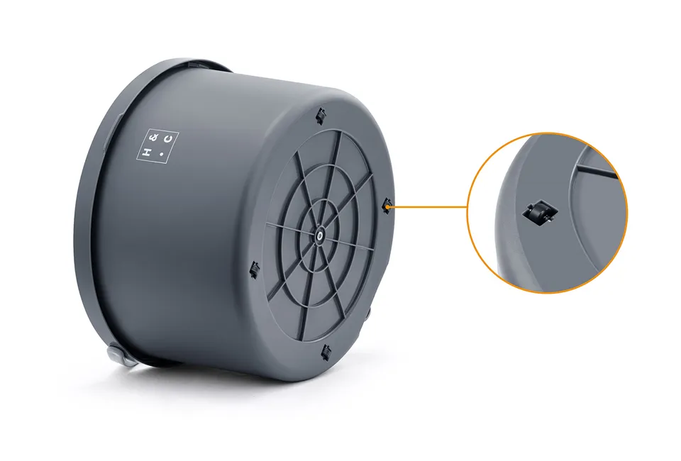 Syst&egrave;me de nettoyage spin mop