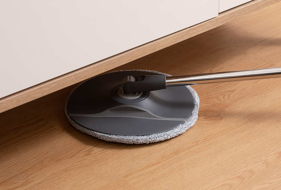 Syst&egrave;me de nettoyage spin mop