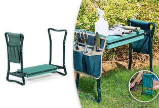 Tabouret de jardin pliant 