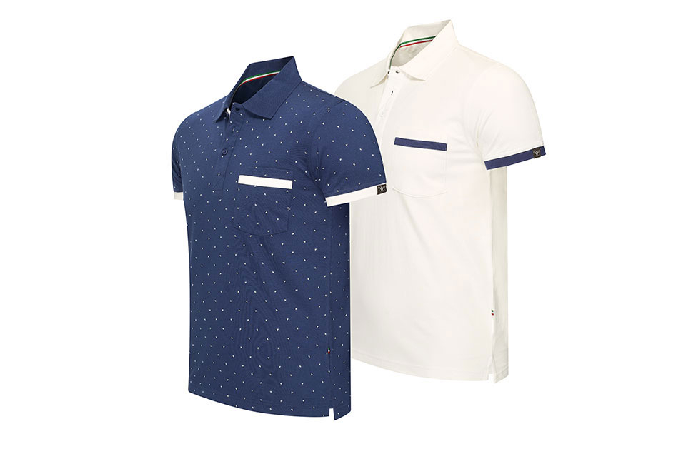 Polos de algod&oacute;n para hombre 1 + 1 GRATIS