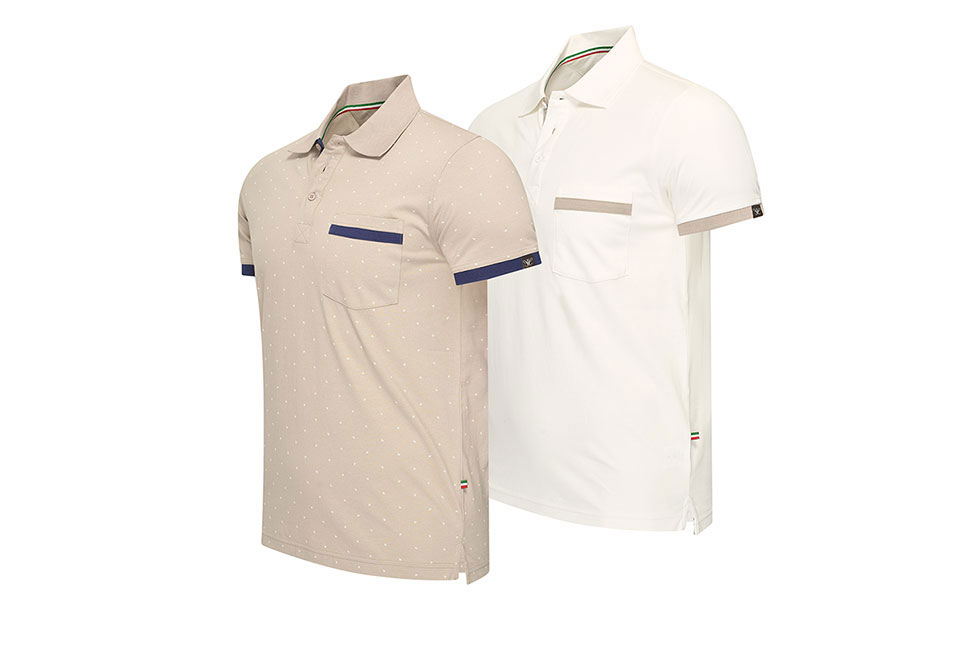 Polos de algod&oacute;n para hombre 1 + 1 GRATIS