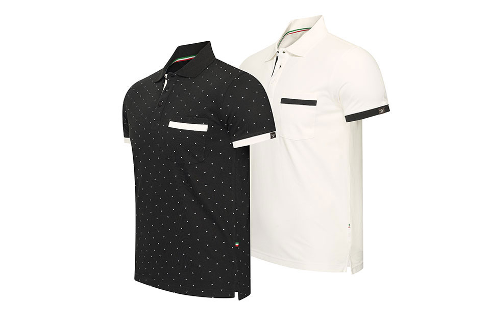 Polos de algod&oacute;n para hombre 1 + 1 GRATIS