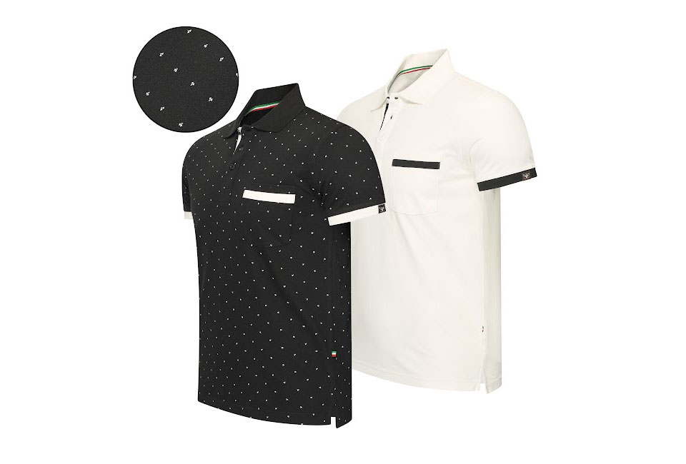Polos de algod&oacute;n para hombre 1 + 1 GRATIS