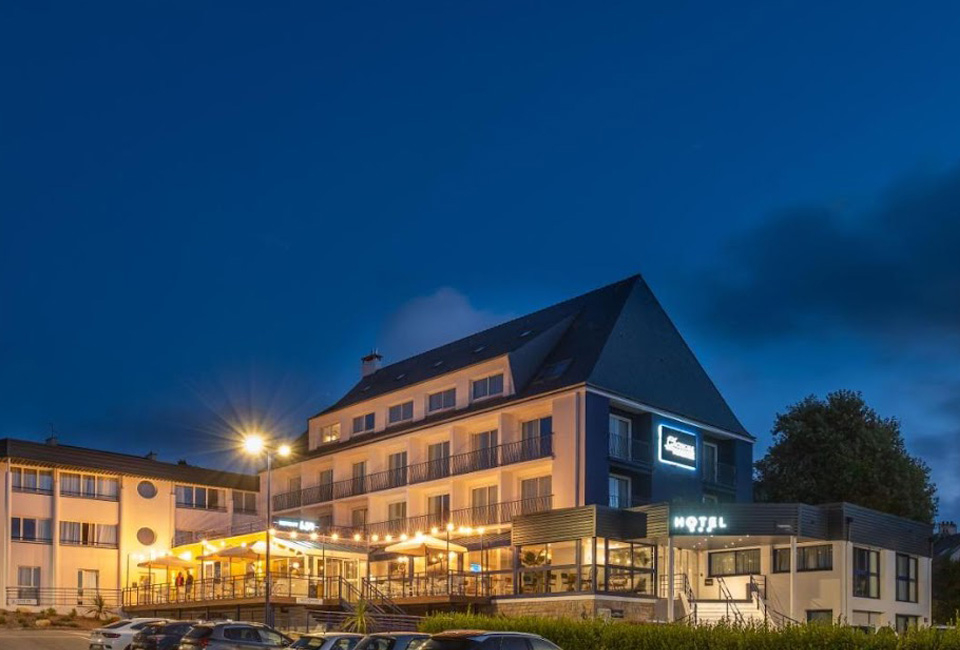 Driesterrenverblijf in het westen van Bretagne