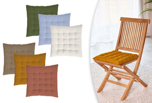 Lot de 2, 4 ou 6 coussins de chaise