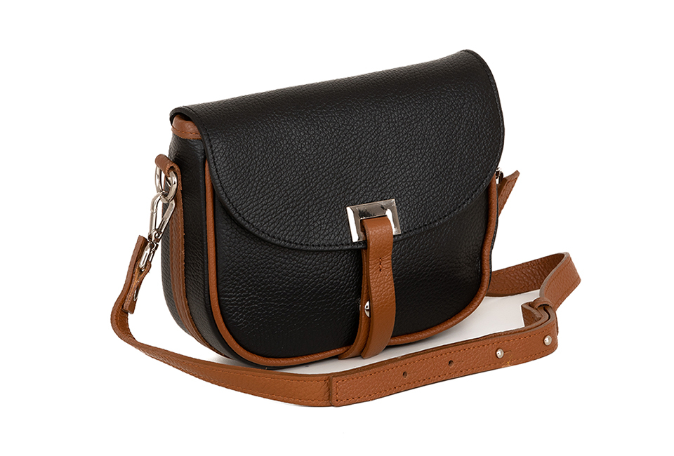 Sac &agrave; main en cuir italien