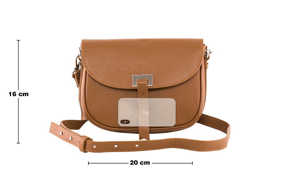 Sac &agrave; main en cuir italien