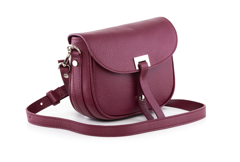 Sac &agrave; main en cuir italien