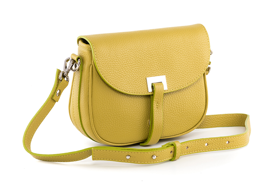 Sac &agrave; main en cuir italien