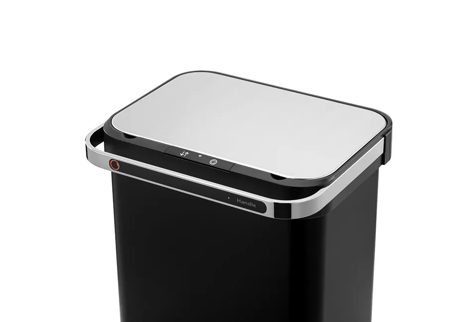 Cubo de basura de 60L con sensor y esterilizaci&oacute;n con ozono