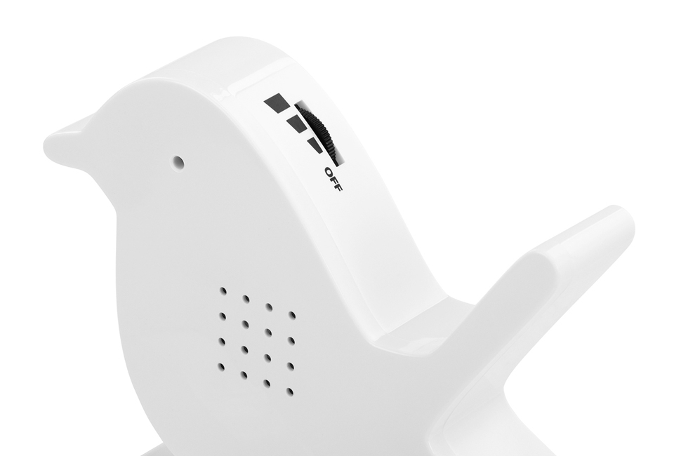 Bird sound box with motion sensor
