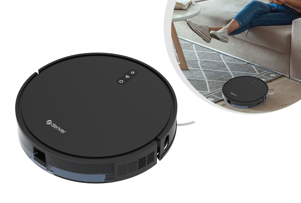 Aspirateur robot avec station de charge