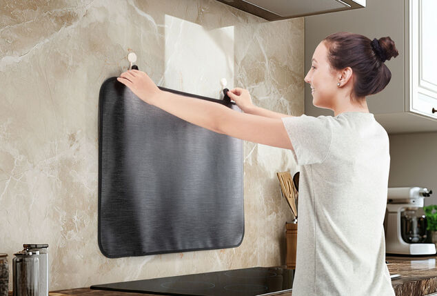 Silicone hob protector
