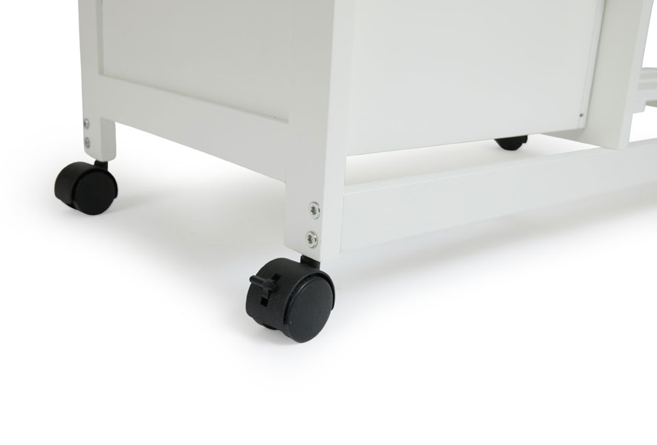 Kitchen trolley for extra work and storage space