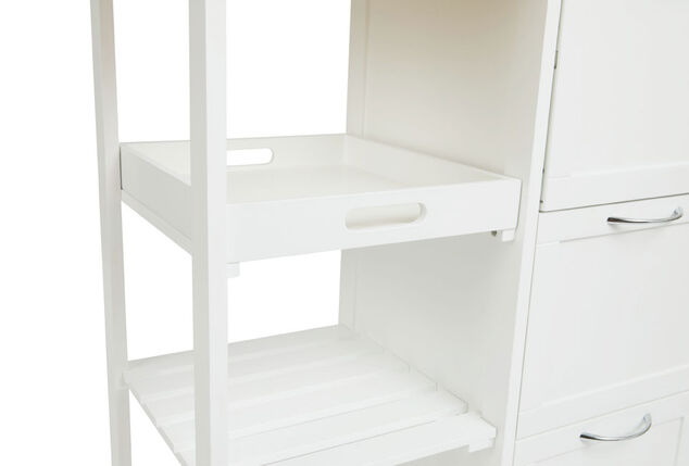 Kitchen trolley for extra work and storage space