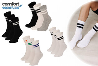 3 paires de chaussettes de sport élégantes
