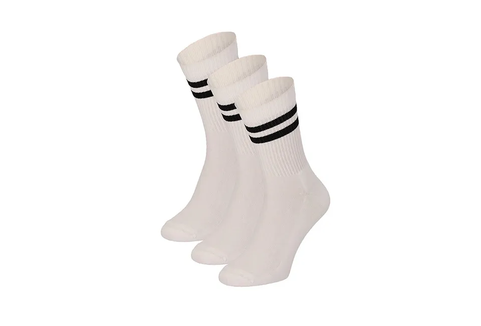 3 paires de chaussettes de sport &eacute;l&eacute;gantes
