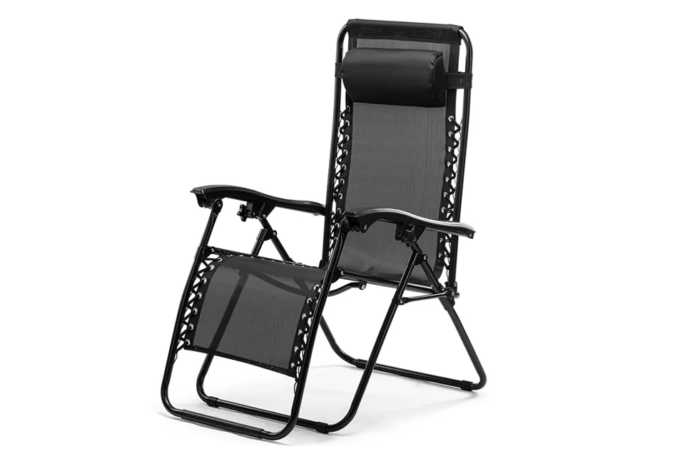 Chaise longue noire ou beige