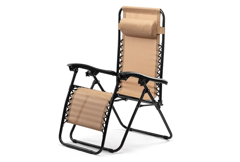 Chaise longue noire ou beige