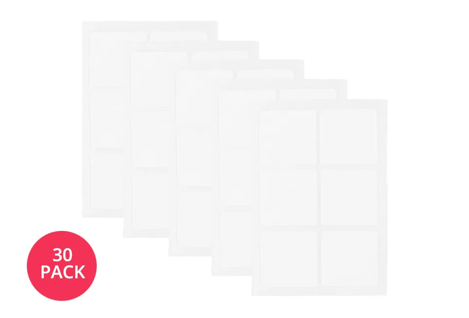 Conjunto de 30 adesivos para a menopausa