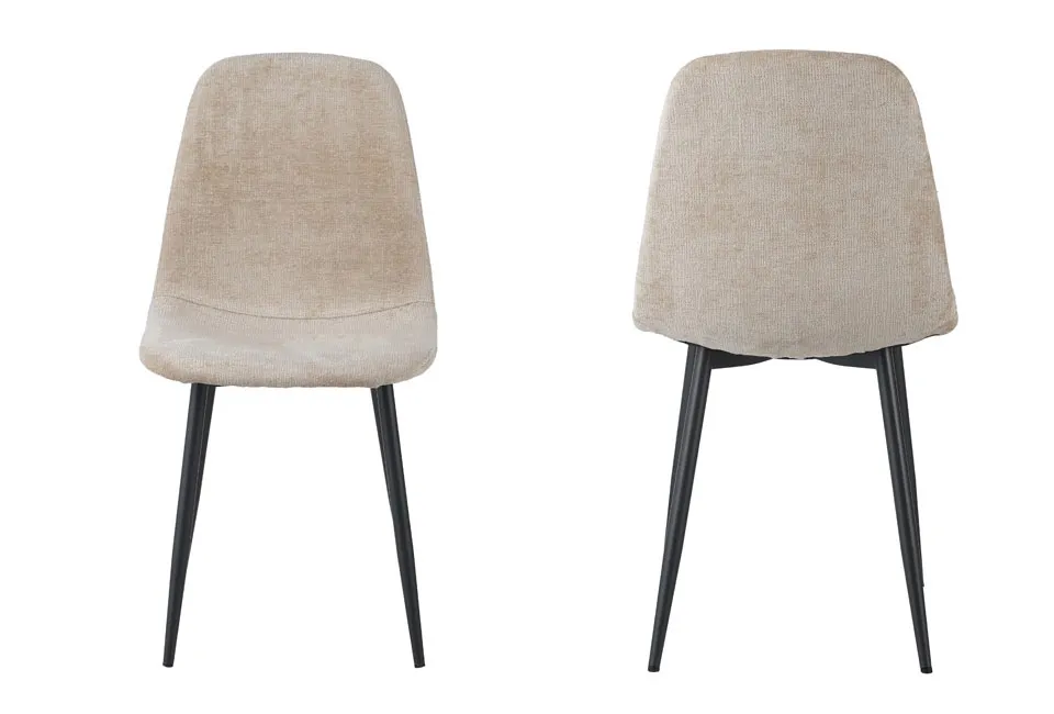 Ensemble de 2 chaises de salle &agrave; manger
