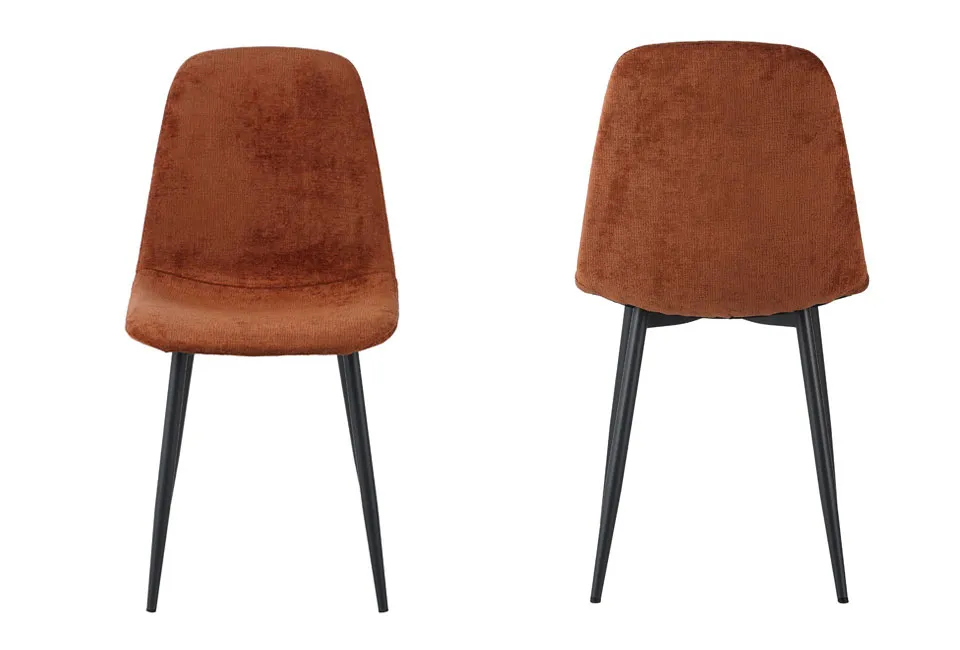 Ensemble de 2 chaises de salle &agrave; manger