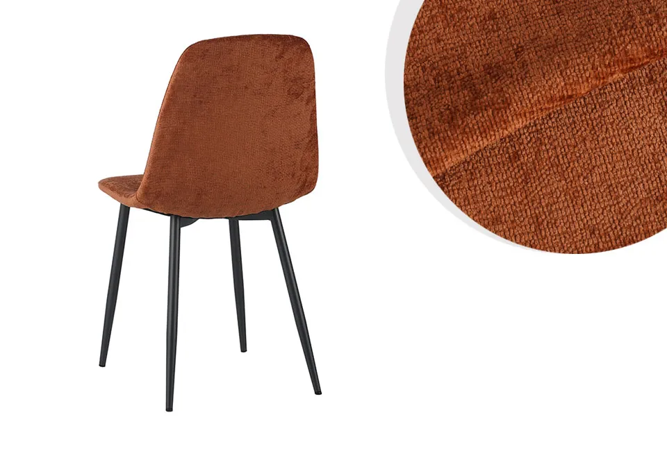 Ensemble de 2 chaises de salle &agrave; manger