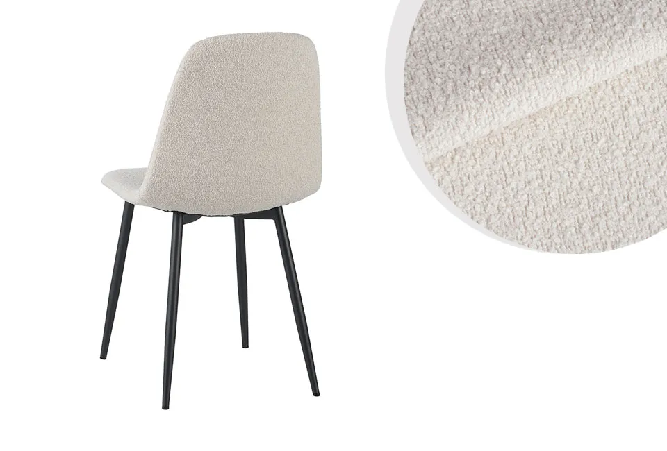 Ensemble de 2 chaises de salle &agrave; manger