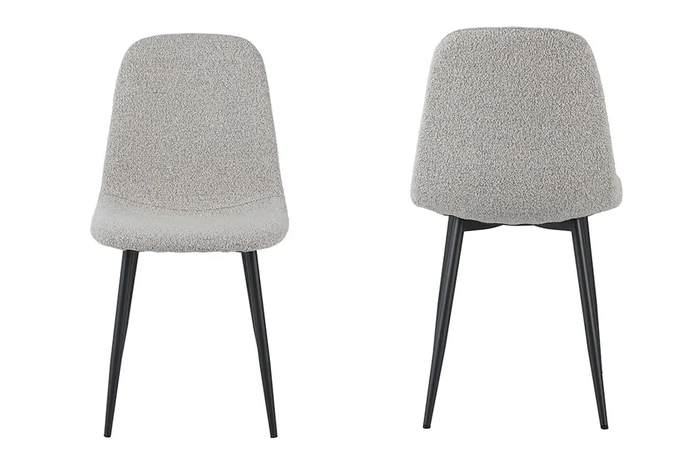 Ensemble de 2 chaises de salle &agrave; manger