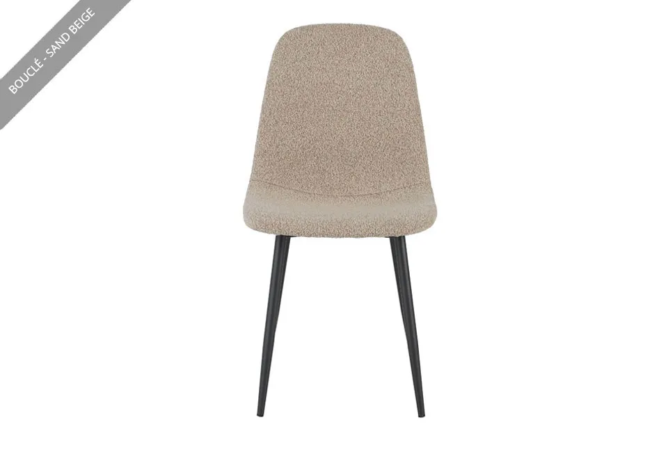 Ensemble de 2 chaises de salle &agrave; manger