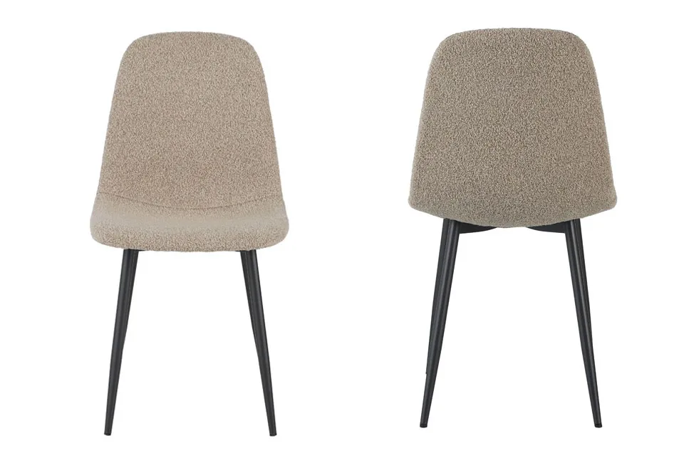 Ensemble de 2 chaises de salle &agrave; manger