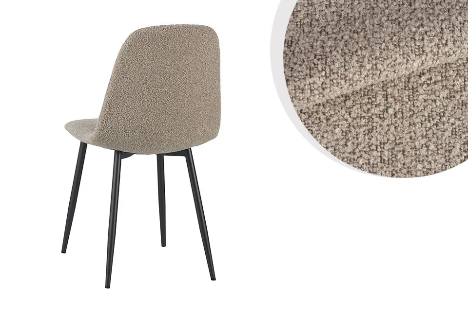 Ensemble de 2 chaises de salle &agrave; manger